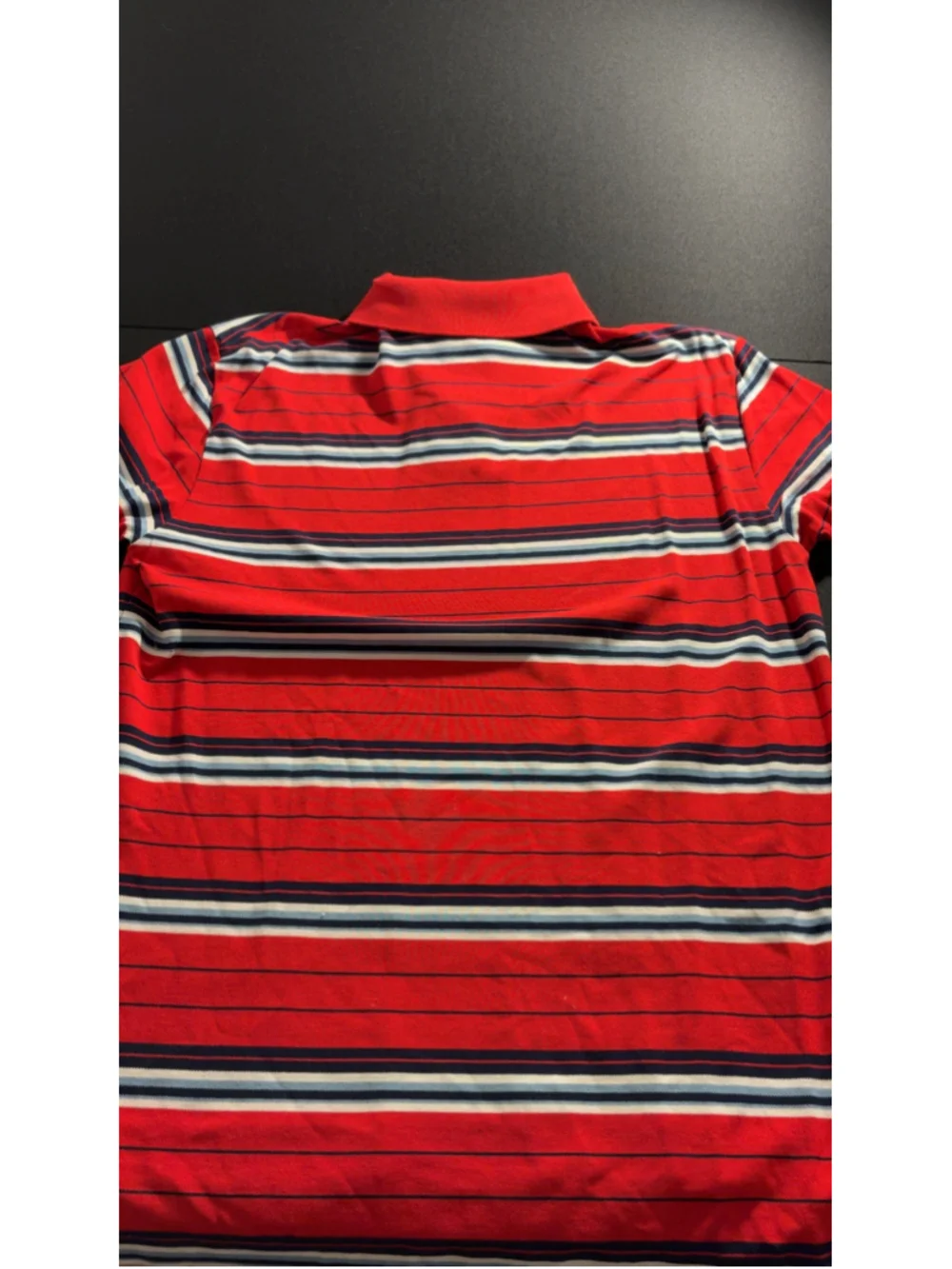 Vintage Polo Ralph Lauren Striped Pima Cotton Polo Shirt Size M